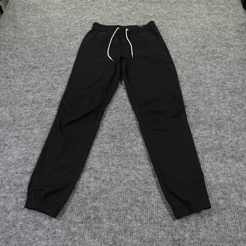 Vuori Ripstop Traveler Jogger Pants Mens Size Small Black‎ V434